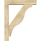 Ekena Millwork Funston Block Rough Sawn Bracket w/ Offset Brace, Douglas Fir, 6"W x 30"D x 38"H BKT0604X30X38FST05RDF - alternate 4